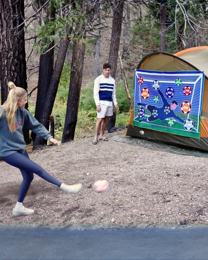 Cırtlı Futbol Topu ve Kale Vur Yapıştır Oyunu